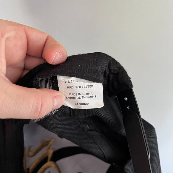 NBA Miller Black Polyester Snap back Hat Basketball - Picture 7 of 8